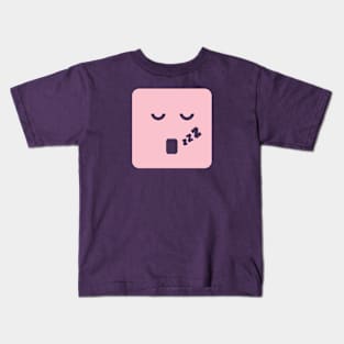 Lazy and sleepy - Zzz Kids T-Shirt